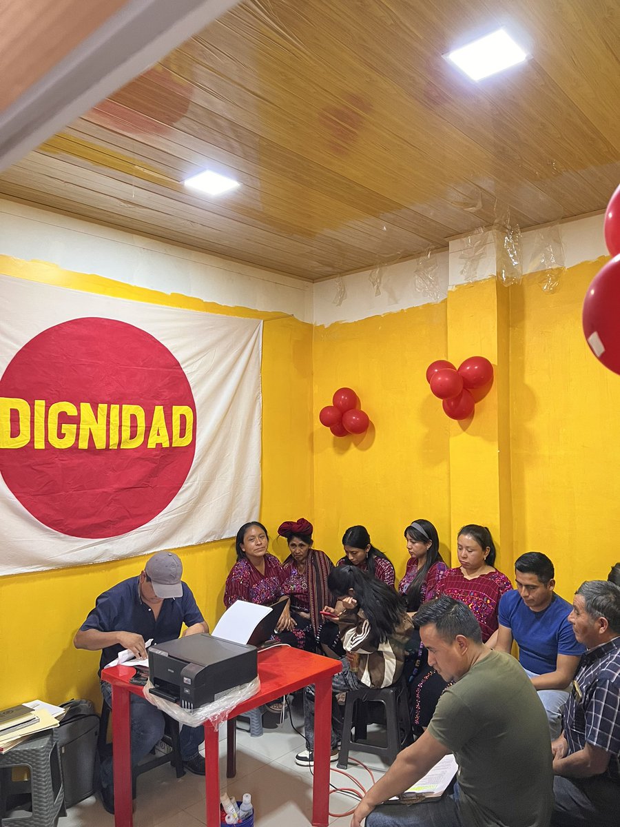 dignidadgt's tweet photo. Comenzamos con nuestras primeras asambleas ordinarias municipales obligatorias, rumbo a la construcción del instrumento de los pueblos 🔴

Artículo 62 Bis y Ter Reglamento LEPP. https://t.co/ydKFsjSOTO