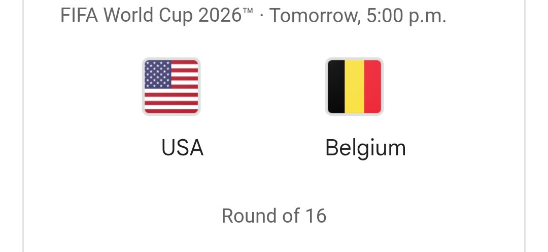 guyfelicella's tweet photo. Who are you cheering for tomorrow? 

Donald Trump has done the impossible: he's united billions of people around the world in cheering for Belgium tomorrow. https://t.co/THxqJgFthz