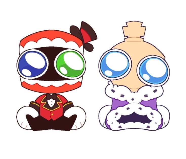 Caine_111's tweet photo. Just hanging out with this adorable duo 
.
#caine #kingerㅤ #tadcㅤㅤ 
#theamazingdigitalciruse https://t.co/LEavKGh0rF