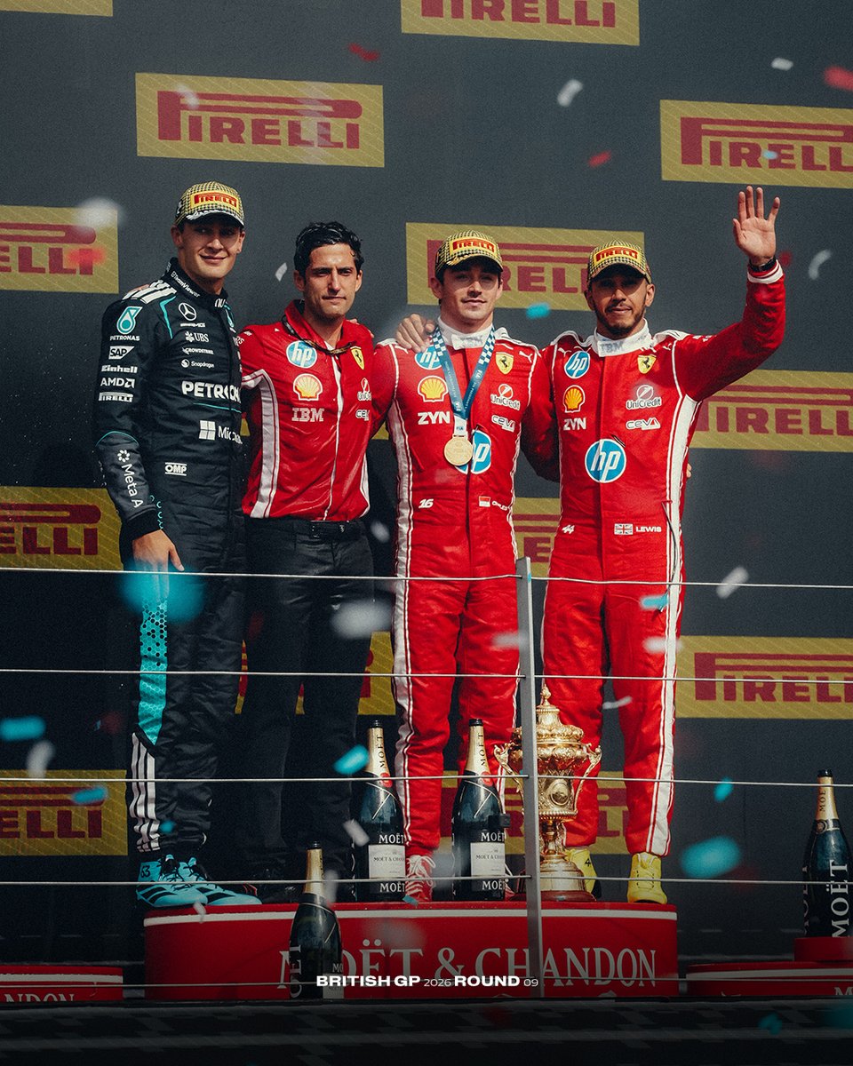 ScuderiaFerrari's tweet photo. See you next year Silverstone 🫶 https://t.co/iLN0PEierO
