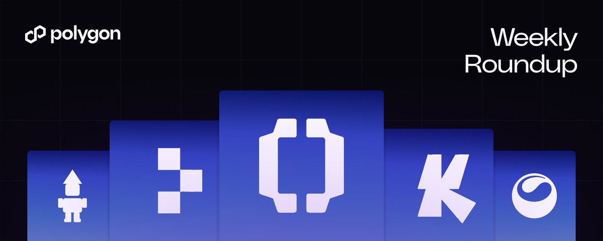 0xPolygon's tweet photo. Here's what you missed this week on Polygon:

■ @openstandard launches Open USD stablecoin with Polygon as a supported network
■ @crediblefin crosses $152M+ moved across US, India, Brazil, Germany on Polygon
■ @katana marks one year since mainnet launch on Polygon CDK and Agglayer
■ @ClawHarbor's Harbor demos cross-chain agent payments via Polygon Trails
■ @matchametaxyz crosses $348M June volume on Polygon
■ @AgentMail integrates Polygon as x402 payment rail for AI agents
■ Polygon becomes #2 stablecoin DEX aggregation chain, hits $1.23B via 0xproject
■ Polygon crosses 743M transactions in Q2 2026, up 160% YoY