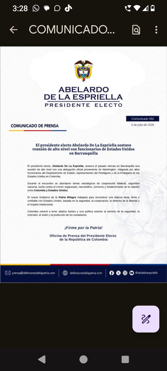 Mauricio Mora tweet media