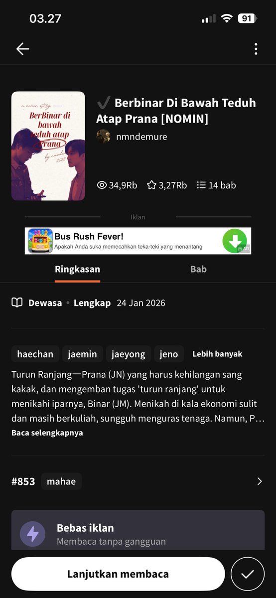 _livialyn's tweet photo. NI CERITA YUYUR ENDYUL!! jackpot tengah malem anjrit tiba” nemu cerita seendyul ini! pas lihat authornya, oalaa pantes endyul @nmndemure https://t.co/wo7VGdKyiM