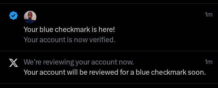 onlymatrixz's tweet photo. First tweet as a verified user, make una no too hype me 🤭 https://t.co/gCeO6bnsc6