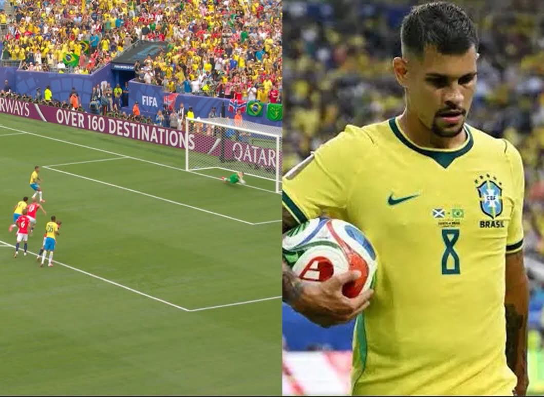 AraxaBall's tweet photo. Bruno Guimarães perde o Pênalti e agora está PROIBIDO de entrar em Araxá https://t.co/9LzUYwOH1m