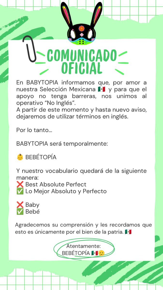 BAP_mexa's tweet photo. Aquí ningún after nun, ningún jelou 

#noingles #mexico  #humorkpop https://t.co/AwjBzIIjlE