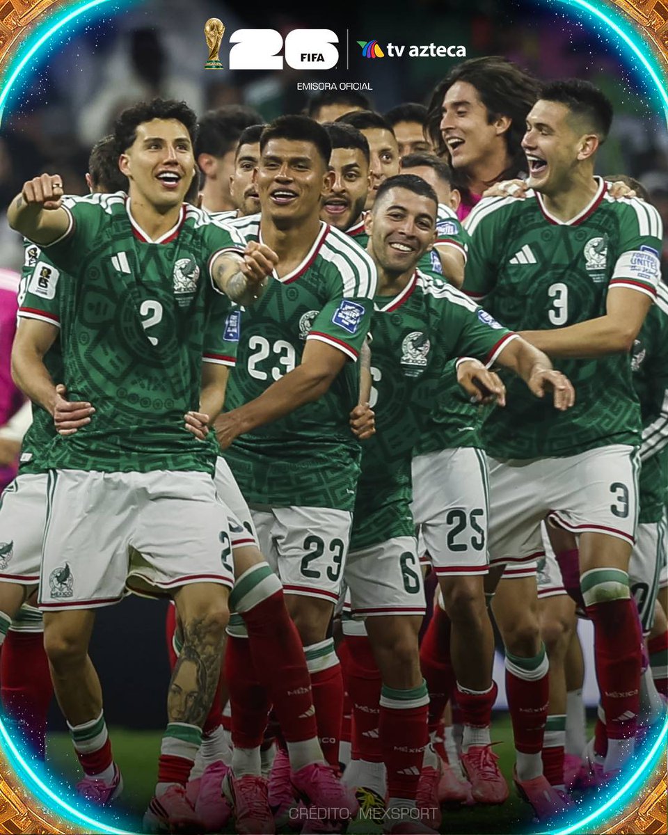 AztecaDeportes's tweet photo. ¿Y si, sí? 🇲🇽🙏 https://t.co/S6e0C7Apqy