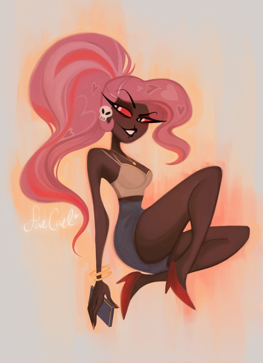 faeriecae's tweet photo. baby girl velvette ☆･ﾟ::
#hazbinhotel https://t.co/AHL3Z8AMmY