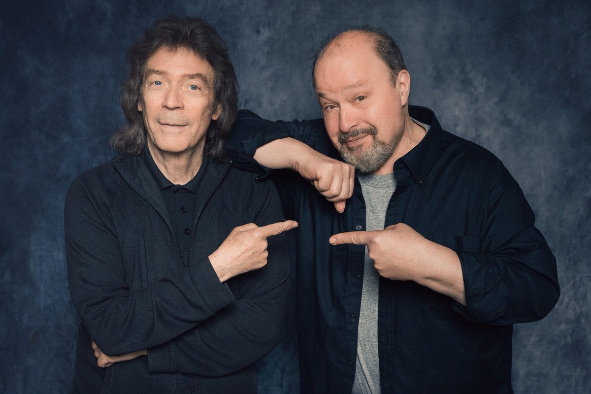 joserael's tweet photo. Steve @HackettOfficial &amp; @steverothery  "The Black Sea" (photo by ©️Anne-Marie Forker) https://t.co/y12Oam6Fkg https://t.co/KwsXy0JDRc