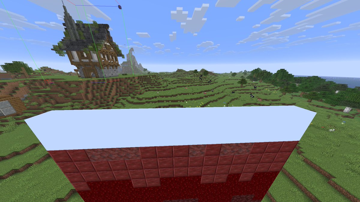xdandly_'s tweet photo. has anyone else experienced this bug when building?
I dont know if it is a mod thing or vanilla. but its really annoying
it happens at different y-levels each time in both creative and survival https://t.co/q2CZ3UOIj8
