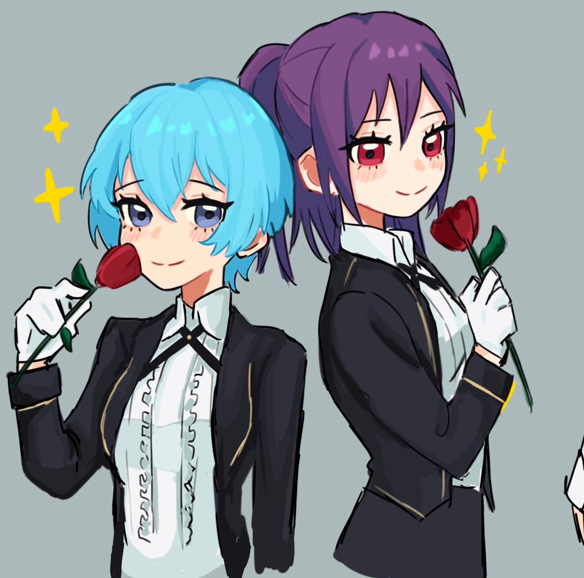 chupiguaysud's tweet photo. Choose your prince🌹 #bandoriart https://t.co/fPmXHuvif4