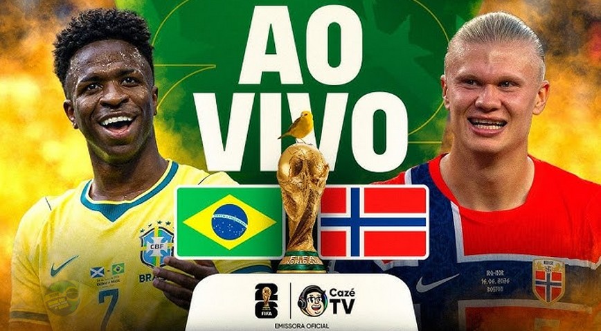 SamuelCamelo's tweet photo. Brasil x Noruega: onde assistir ao vivo e escalações do jogo das oitavas da Copa. https://t.co/n5EvpDnQYQ  

O MetLife Stadium, em Nova Jersey, recebeu neste domingo (5) o duelo entre Brasil e Noruega pelas oitavas de final da Copa do Mundo de 2026. https://t.co/HxdpsOuAll