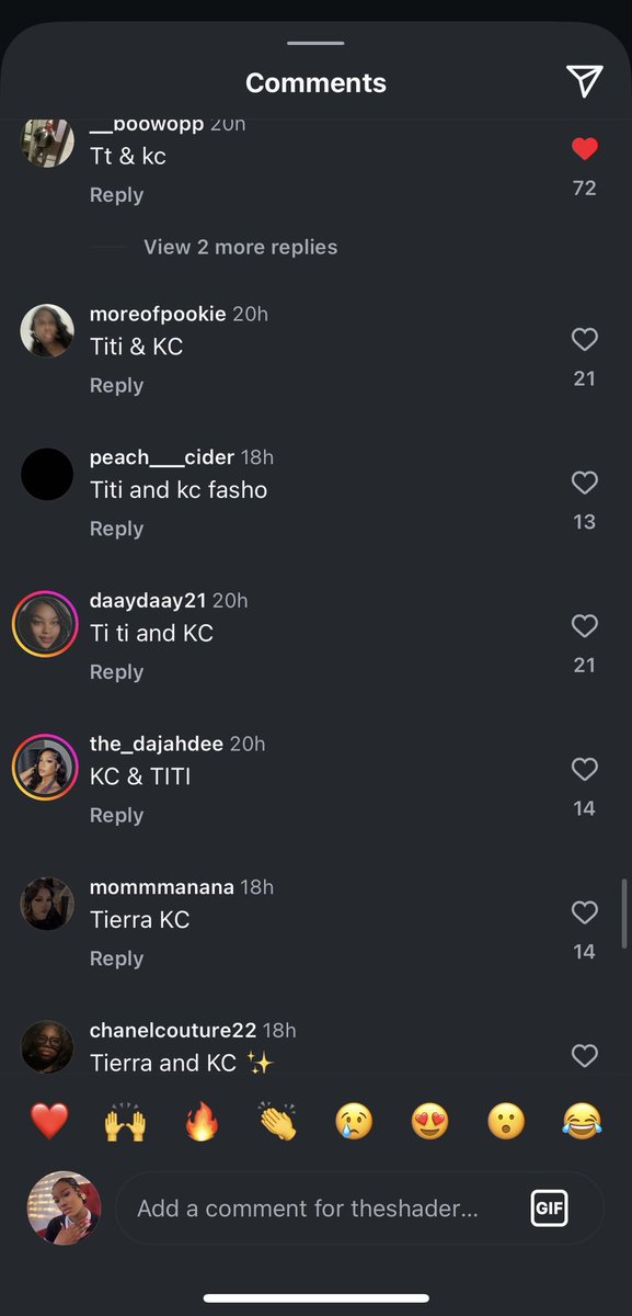 DisneeyDana's tweet photo. The nation’s ship!!! 🥹❤️
IG is holding it down for Tierra and KC as the most compatible couple! Love to see how loved they are!! 🤭 https://t.co/xcyyCHVcHy