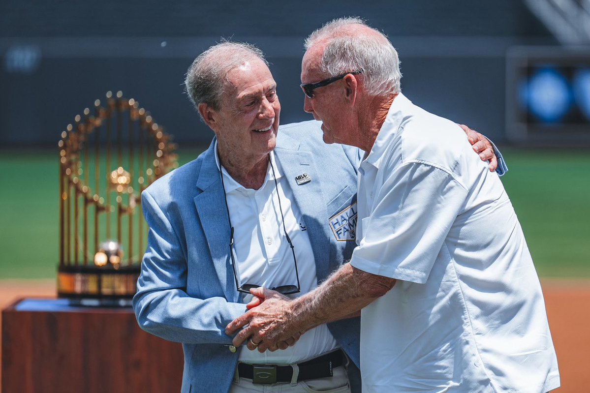 Royals's tweet photo. John Wathan:

Catcher
First-baseman
Outfielder
Coach
Manager
Broadcaster
Scout
Roving Instructor
Special Assistant of Player Development
Royals Hall of Famer

Congratulations, Duke! https://t.co/fTXEa5Oild