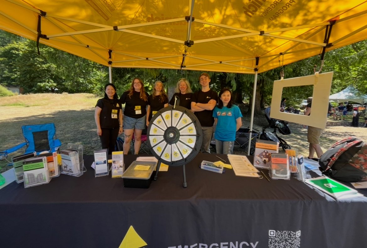 SaanichEP's tweet photo. It’s a beautiful day for the Strawberry Festival! 🍓 Come say hi to our amazing volunteers, spin the prize wheel, get prepared and enjoy some ice cream. 🍦☀️Elk / Beaver Lake until 4pm. #Saanich https://t.co/VixkpL4XCv