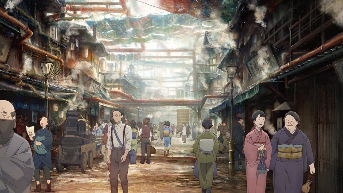 zebruder's tweet photo. I like shows that have good art direction a lot and Sparks of Tomorrow has excellent art direction. https://t.co/yzlFHvjwQ7