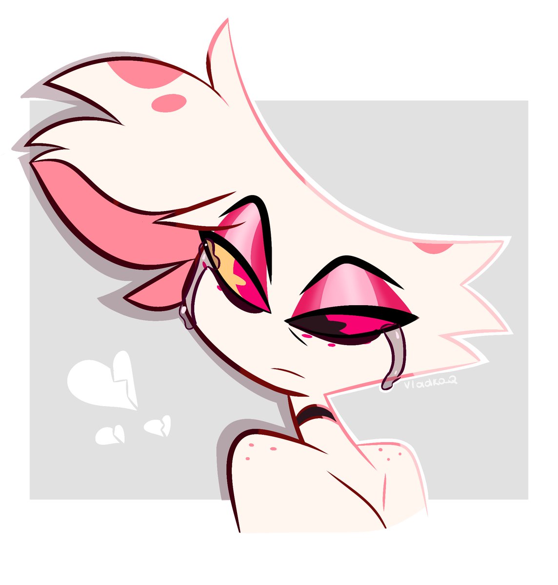 vladko_Q's tweet photo. sad angel 💔 #hazbinhotel https://t.co/WcvyMvbBp7