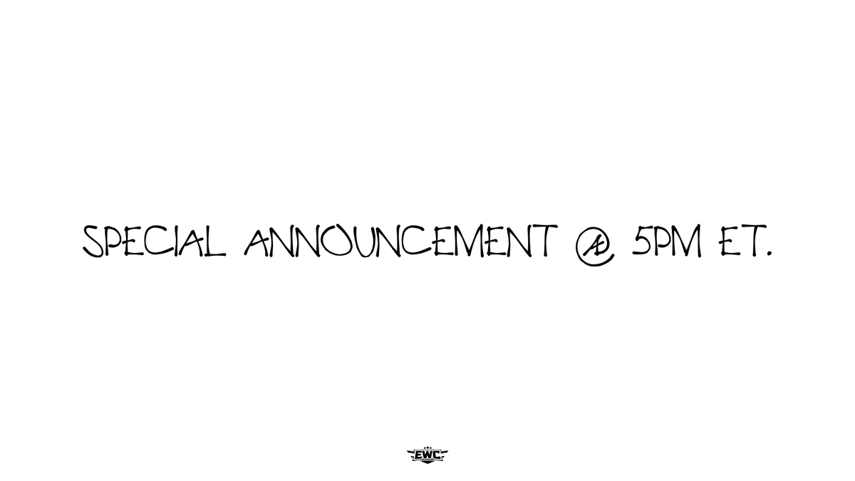 EWC_Roblox's tweet photo. STAY TUNED⚡

#EWC2026 https://t.co/5phWZ6Gav1