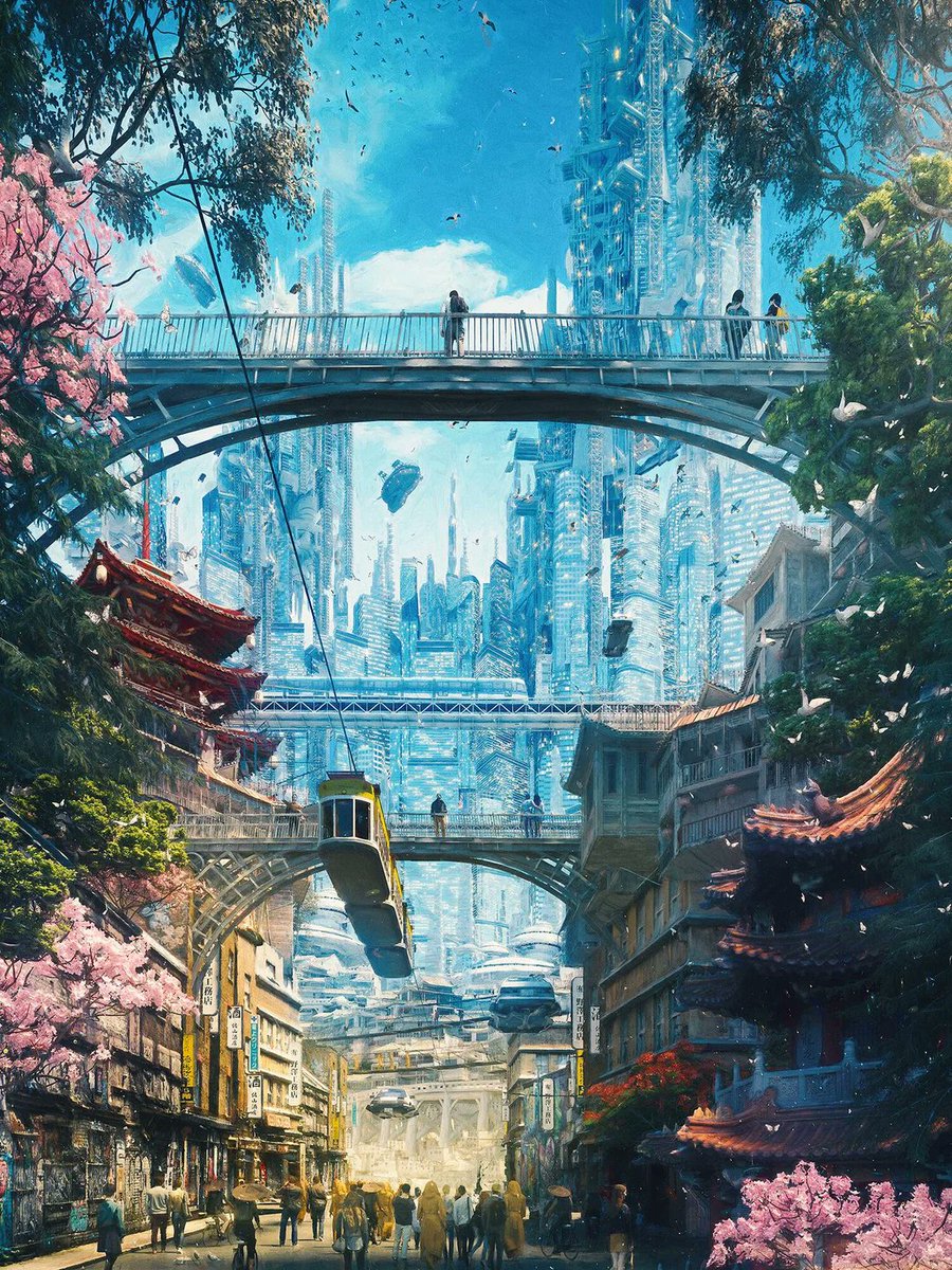 SciFiArchives's tweet photo. MarketsDistrict by Gal Barkan https://t.co/9WjRI5vdbz