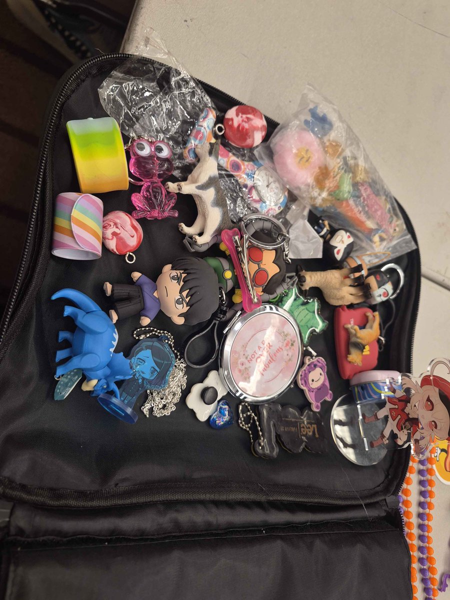 collarpilled's tweet photo. If any of my followers are in the anthrocon area, this tail plus other trinkets was stolen from the critter who commissioned them!!! Please reach out to me if you happen to find anything. They are super bummed as the bag that was stolen had TONS of trinkets and handmade items https://t.co/xcYOwPr5Dl