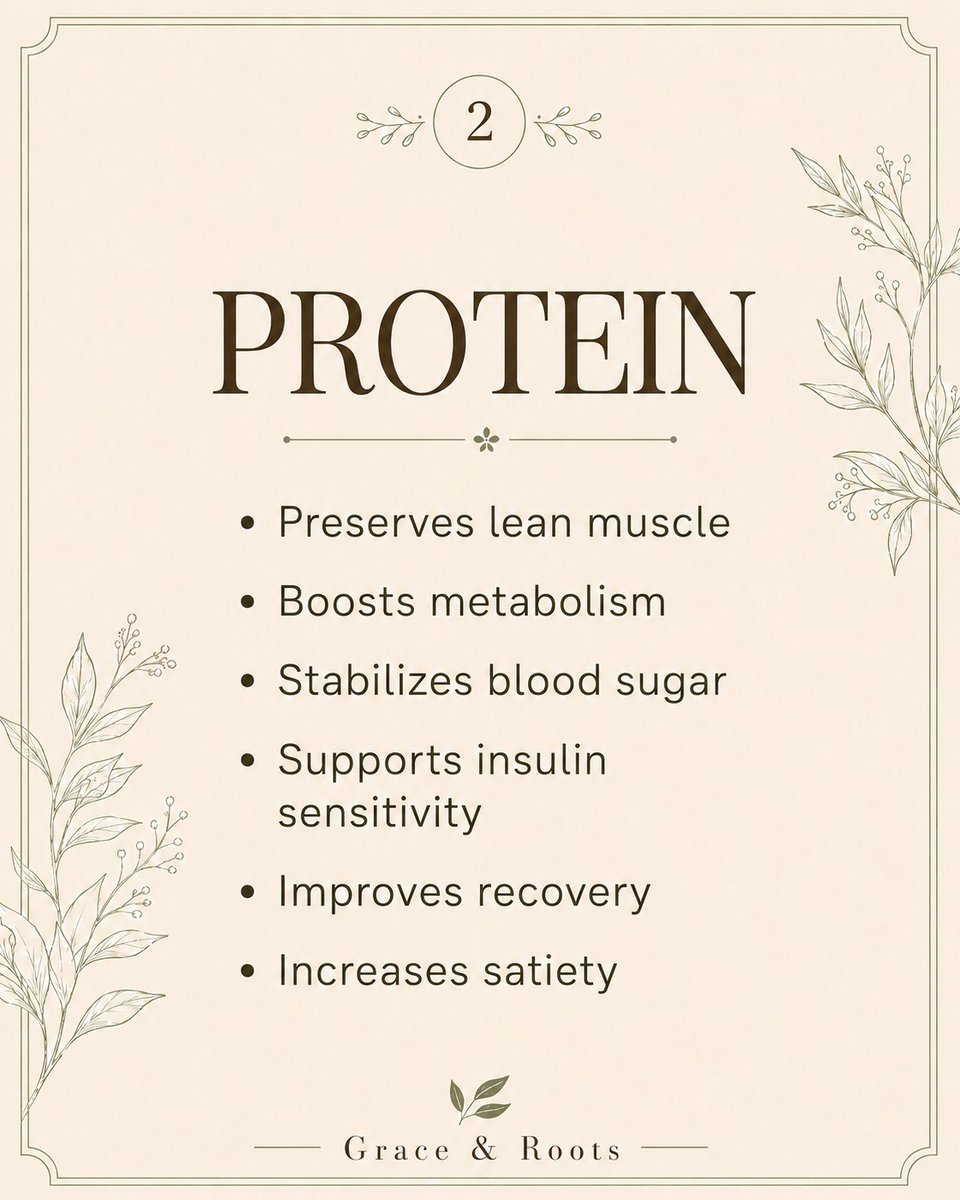 sjcheatwood's tweet photo. Protein + antioxidants = a powerful combo 🌿

Protein supports muscle, recovery, satiety and metabolism.

Antioxidant-rich foods support oxidative balance and cellular health.

Start simple:
protein first
add color
keep it doable
give yourself grace https://t.co/NmkpMu3c6u