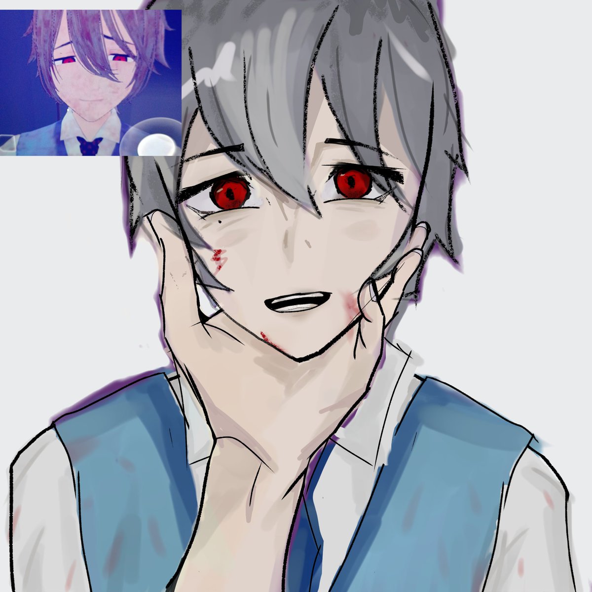 maskpiito's tweet photo. Dibujito de Yoto pq estaba aburrida
#fanart @yokonohanashi ★ https://t.co/OkEBNyQliW