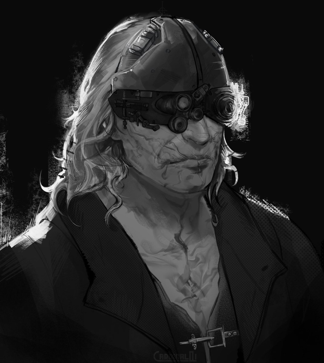 CardinalQi1's tweet photo. — oh forgive me, Doctor Victor Gideon. // y’all gotta get this in front of more people 😭 I actually cooked with this one and I’m keeping the bar high #re9 #digitalart #victorgideon #residentevil #art #fyp https://t.co/4pl7HVdvMJ