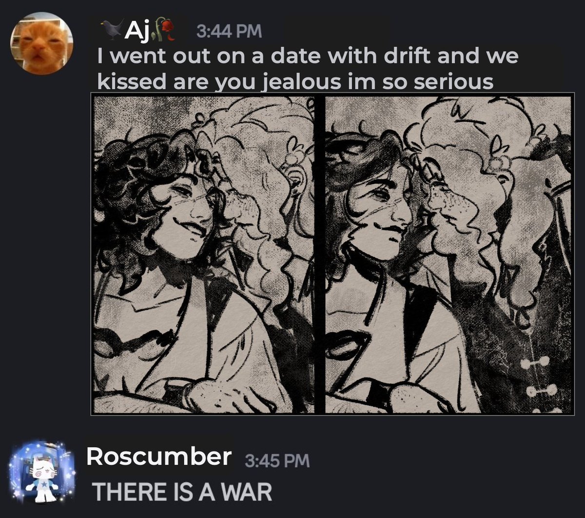 lesbihonest75's tweet photo. saw this and it reminded me of tf!ros "BUT THERES A WAR GOING ON" so I made this do we approve (art by @CaptainHarrie) #theflight #driftsey #aimros #aimseytv #lesbians https://t.co/7pQbyBfOGG