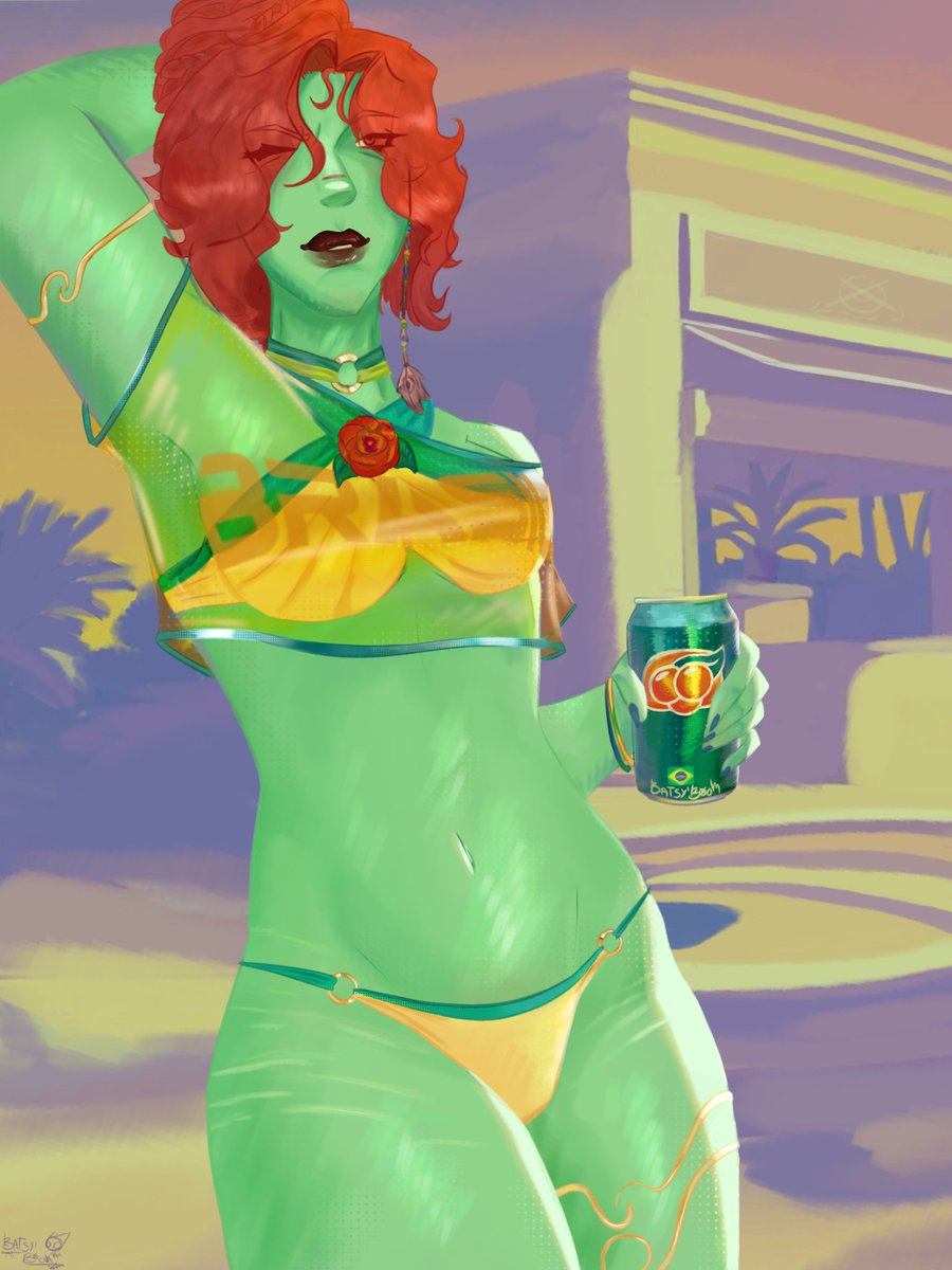 SAYsBatsyBoom's tweet photo. 『𝚁𝚎𝚙𝚘𝚜𝚝』

.*• Poison Ivy GTA cover girl 🍃    

#GTA6 #poisonIvy #DCAU #Brazil https://t.co/UsmNvOKMim