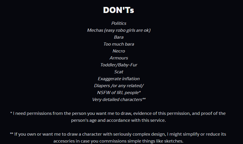 chocockf's tweet photo. Please, at this time gag sequences would be charged $3 per gag/layer. And here are my dos and don'ts, respect the boundary! 💛🐾 https://t.co/x5QRFjkaum