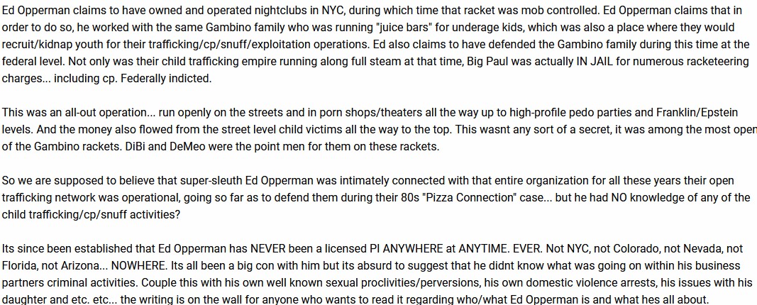 GardenStateGame's tweet photo. @theknowsnews @oppermanreport @ashkenahzee @ProjPM @Lukewearechange Lots of questions surrounding never-licensed, disgraced "PI" conman Ed Opperman as well.  See for yourself: https://t.co/MpdQwkaUdN https://t.co/BnZLsDfulf