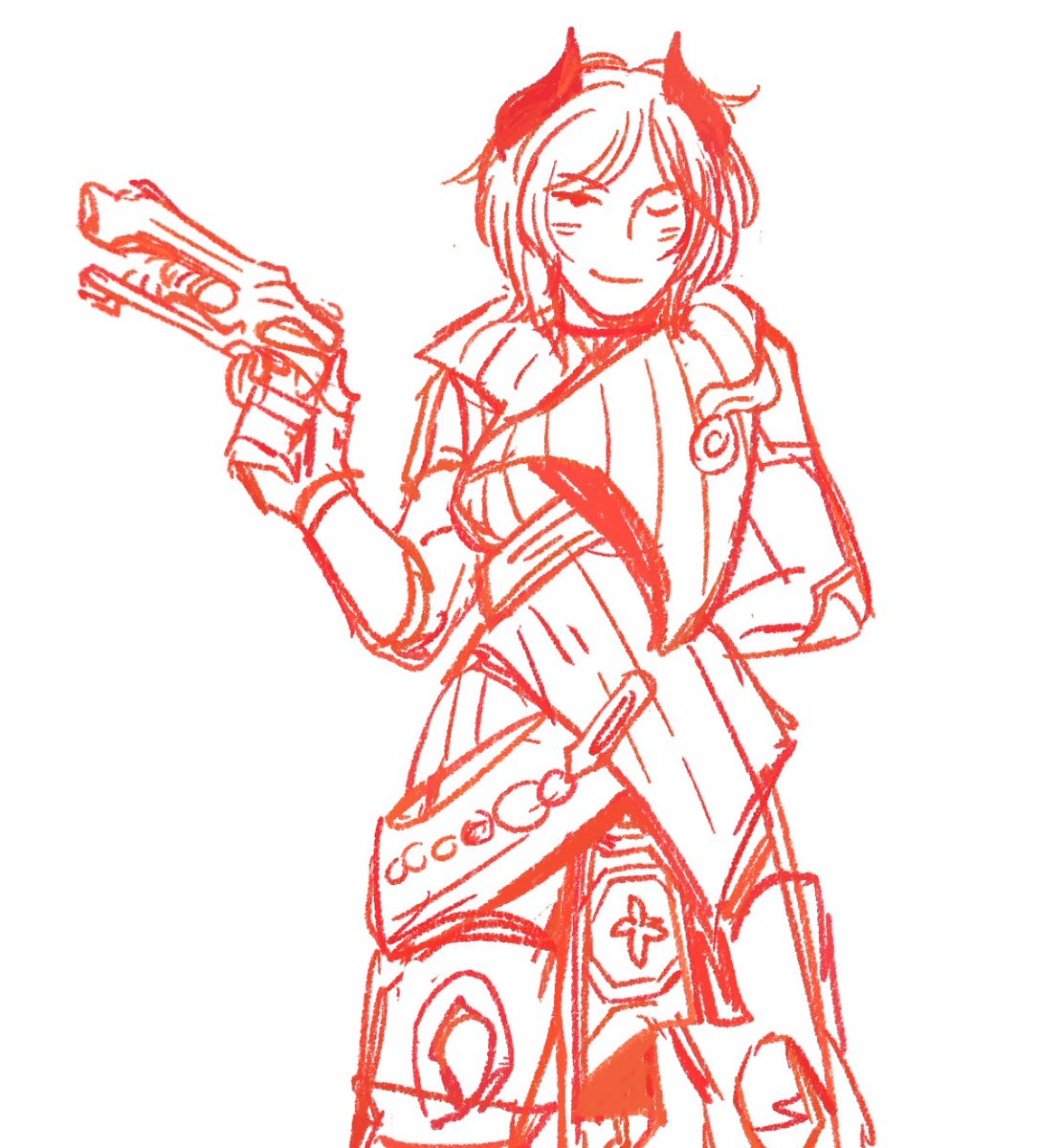 mintsoir's tweet photo. finally working on that drifter ref after 9 million years https://t.co/1s669hMw29