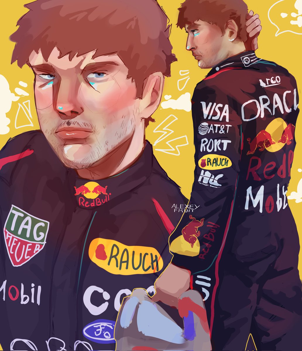 AlexeyFruit's tweet photo. Max Verstappen 😋
#Art #F1 #Formula1 #Fanart #MaxVerstappen https://t.co/RBRswzeukH