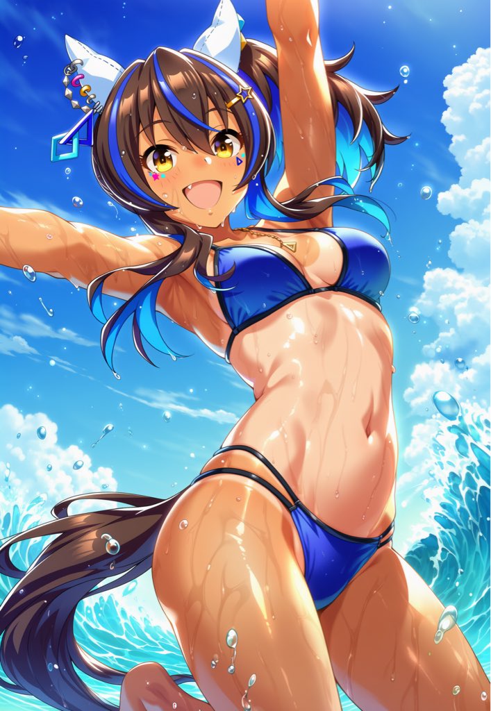 seiken_tashiken's tweet photo. 🏖️7月 海編🏖️
🪼ダイタクヘリオスと海で遊んだ後、車の中が濡れ濡れになったハナシ🩵
#UmaAIWeekly
#ウマ娘
#ダイタクヘリオス
#海
#AIart️️️️️️️️️️️️️️️️️️️️️️️️️️️️️️️️️️️️️️️️️️️️️️️️️️️ https://t.co/lMvDaiRZCx