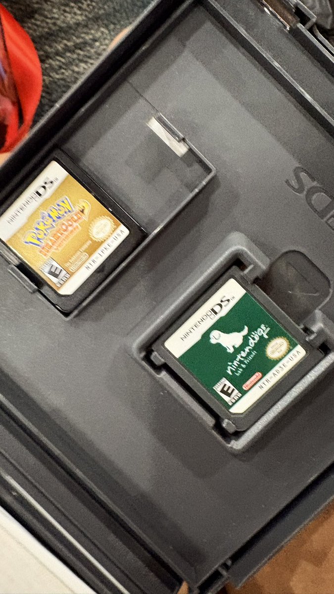 tsubasasleftnut's tweet photo. So I bought Nintendogs for 20$. I fear they made a very expensive mistake https://t.co/KHNKVWS4S2