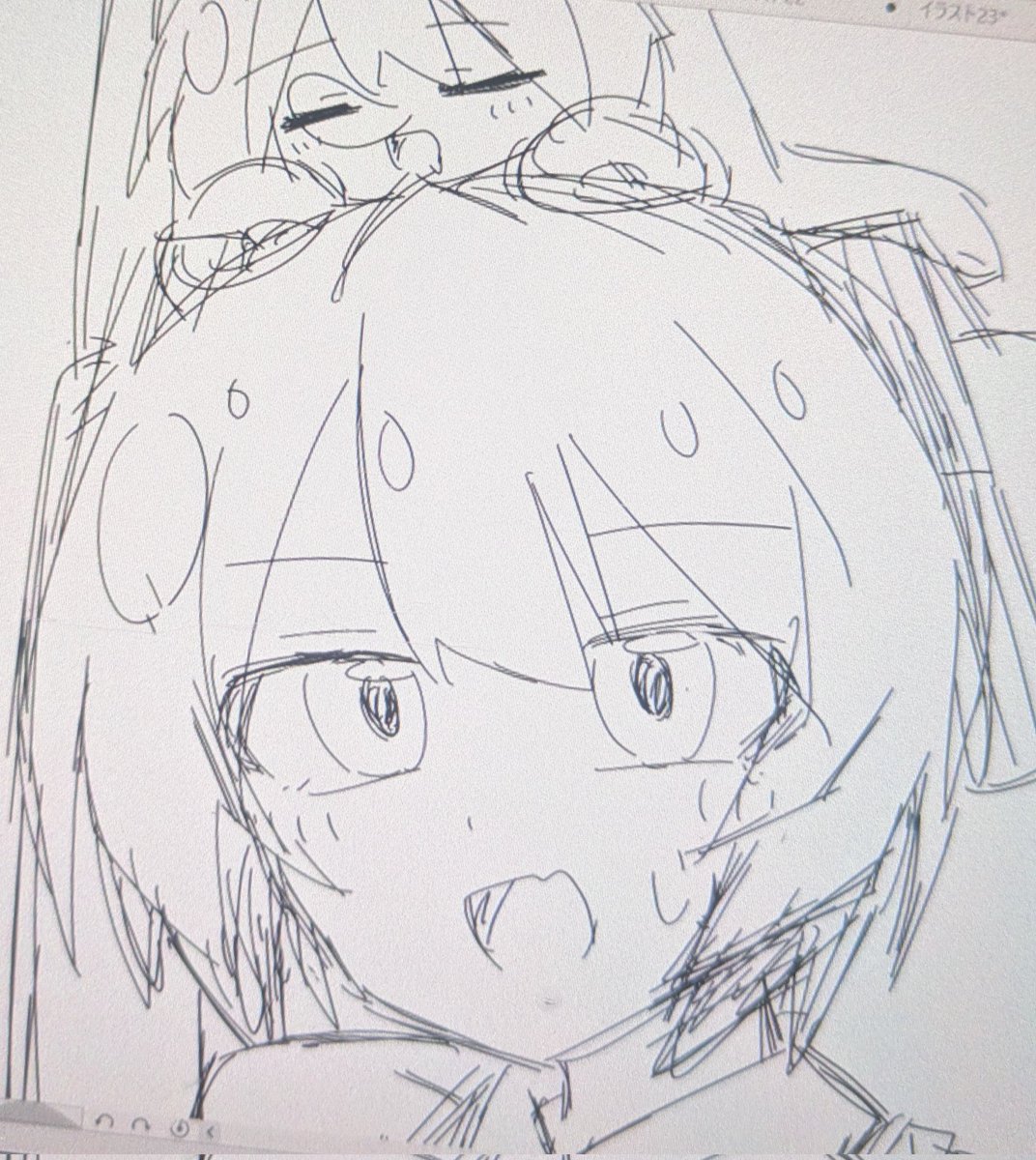 色紙のデザイン決め 