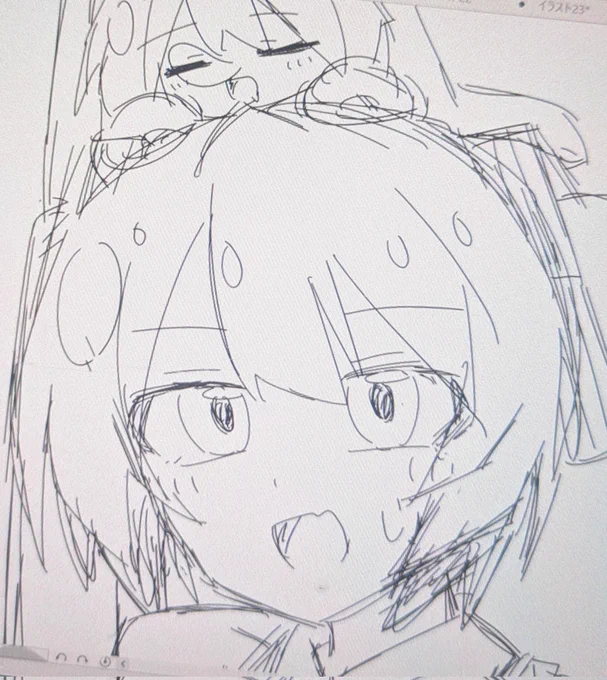 色紙のデザイン決め 