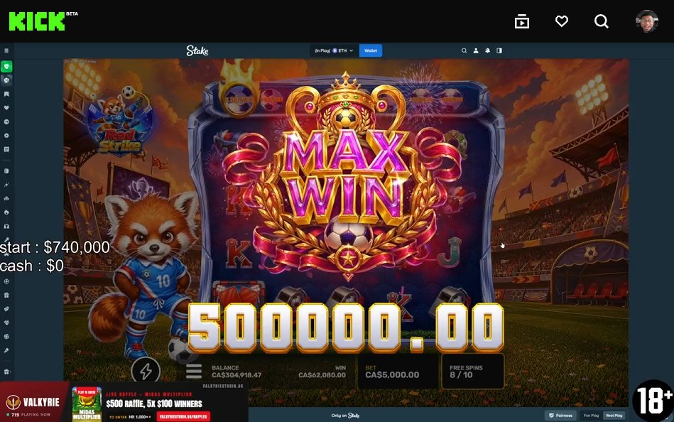 isthatgato's tweet photo. 🚨PROD WAS NEVER DOWN🚨
@ProdigyDDK SMACKED A MAX WIN ON REDSTRIKE FOR $500,000 SO TECHNICALLY HE NEVER RINSED W @ValkyrieXStudio 😎
(ONLY LEGENDS GET THIS REF)
#PRODIGYDDK #VALKYRIESTUDIO https://t.co/GPNaib1bH1