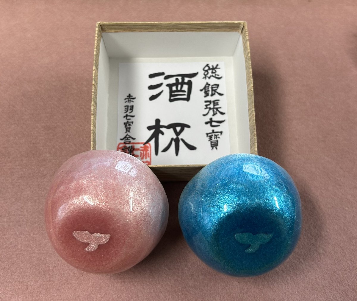 shinano7's tweet photo. 手づくり七宝酒杯

https://t.co/5GTaYWmc0C https://t.co/9BoN5c8igM
