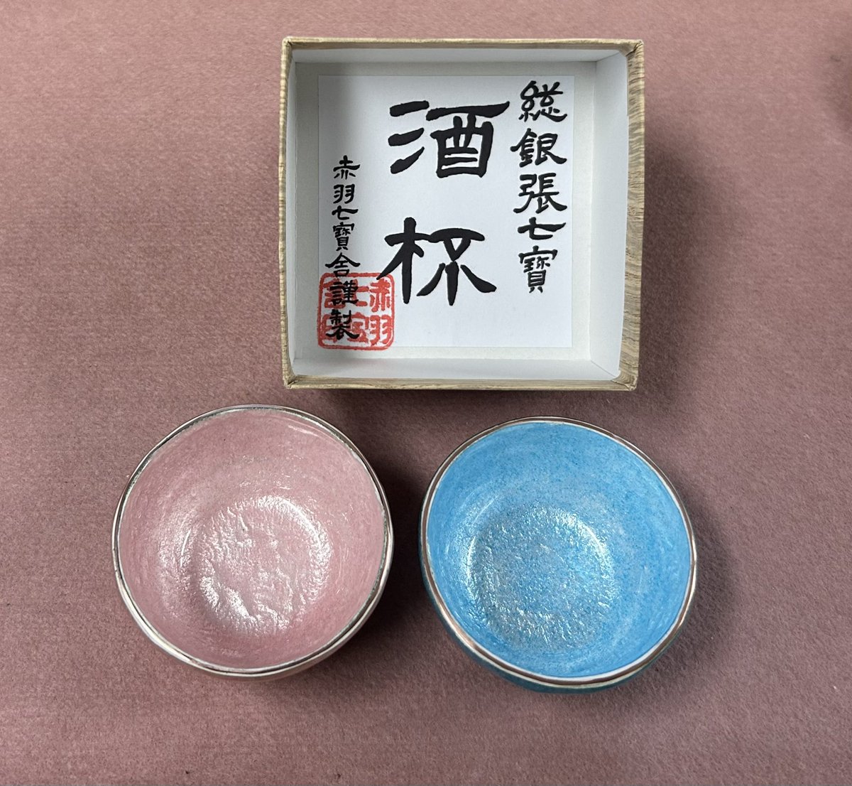 shinano7's tweet photo. 手づくり七宝酒杯

https://t.co/5GTaYWmc0C https://t.co/9BoN5c8igM