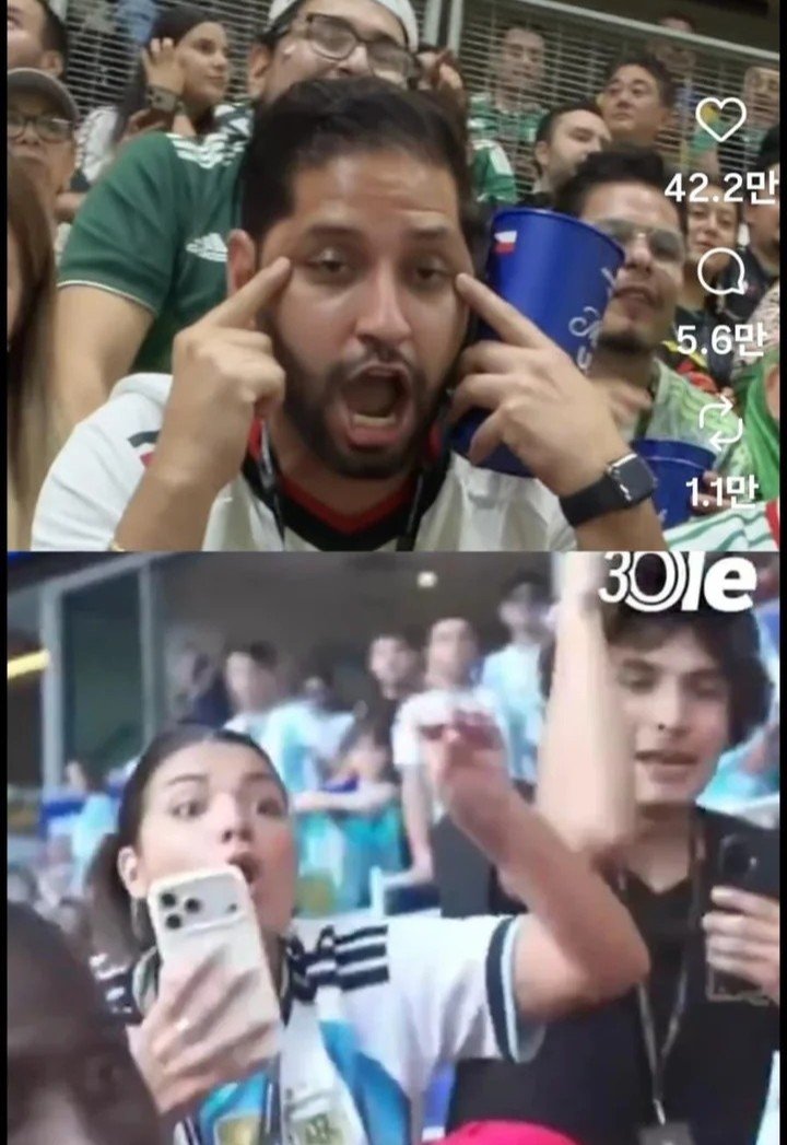 sangreazulismo's tweet photo. Al mexicano le sacaron hasta su dirección y terminó perdiendo su trabajo y la argentina es ídola en su país.

La diferencia de educación y de sociedad entre país y el otro es enorme. https://t.co/IOMEBJii9Y