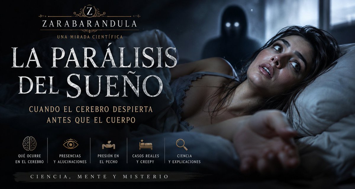 duque71's tweet photo. La parálisis del sueño: cuando el cerebro despierta antes que el cuerpo, ciencia y misterio https://t.co/Plb5xTn9mf https://t.co/kHCY1JJ3iV