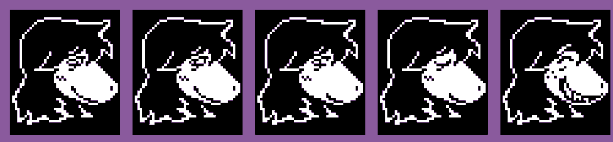 RumpelYann's tweet photo. They cook these wonderful portraits only for them to be unused in the chapter dude what are we doing Toby Fox https://t.co/N920TLfC5q