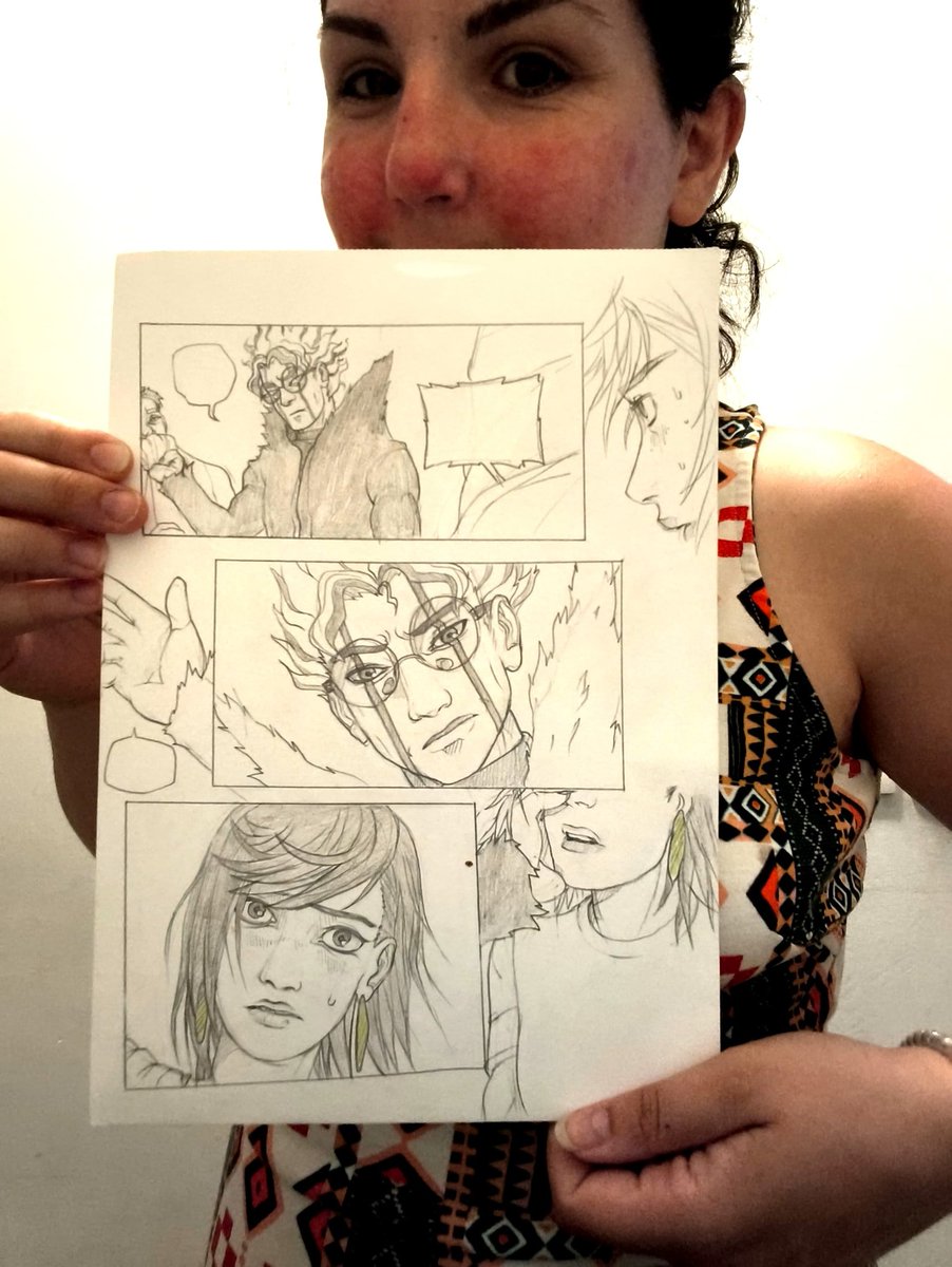 YumiStack's tweet photo. "From pencil lines to drama on the page."(⁠≧⁠▽⁠≦⁠)

#art #fanart #artmoots #anime https://t.co/s4MxG0FlBX