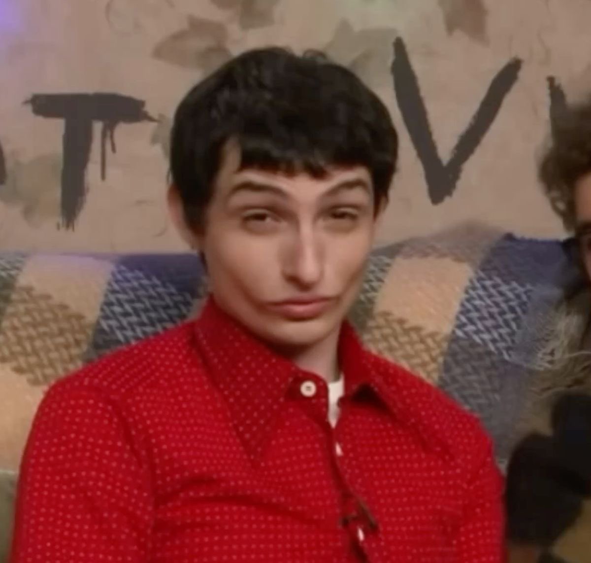 finn wolfhard cheekbones tweet media
