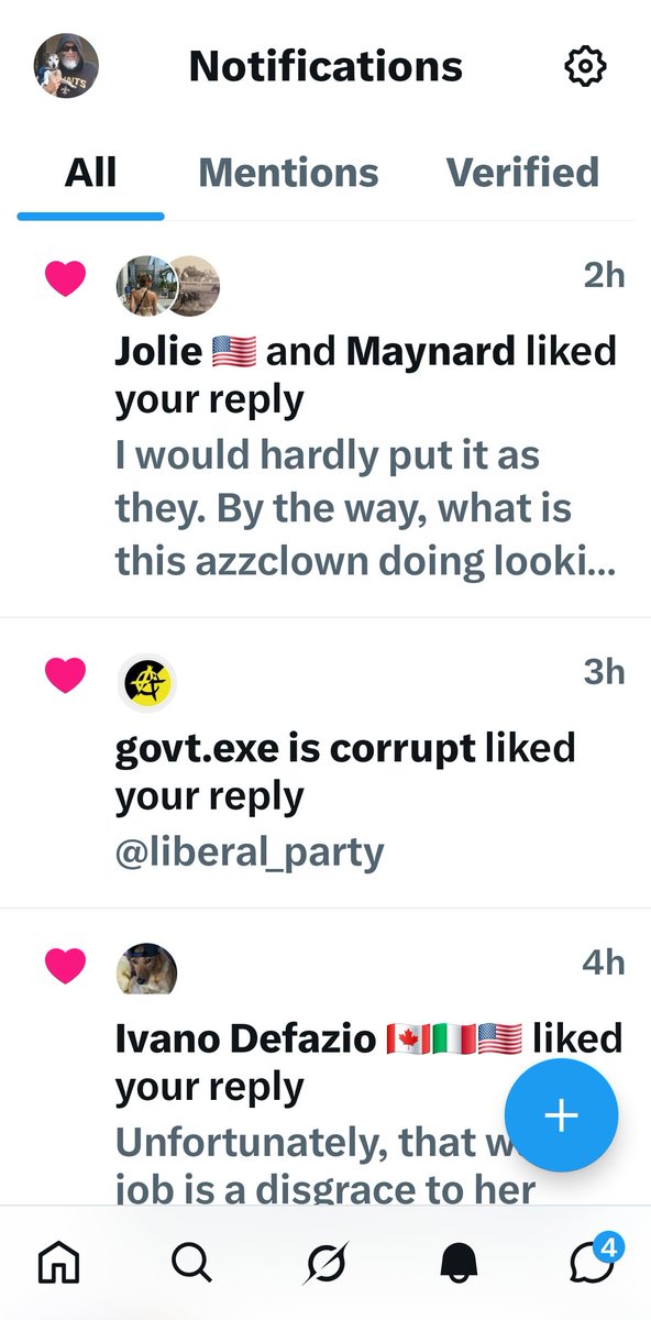 theReaLLCoolJ's tweet photo. So this azzclown likes one of my tweets, and then blocks me, you think he's a @liberal_party https://t.co/VyjXfNV9JH