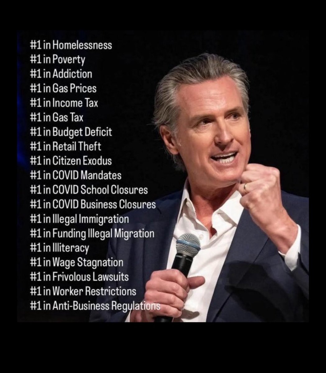 Neverdemocrap's tweet photo. @GavinNewsom Eat 💩! https://t.co/PuEvNnzYQY