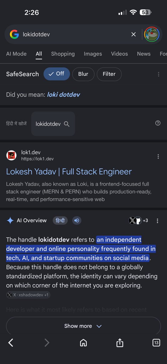 lokidotdev's tweet photo. Is this good enough https://t.co/sNKsYvPCLP