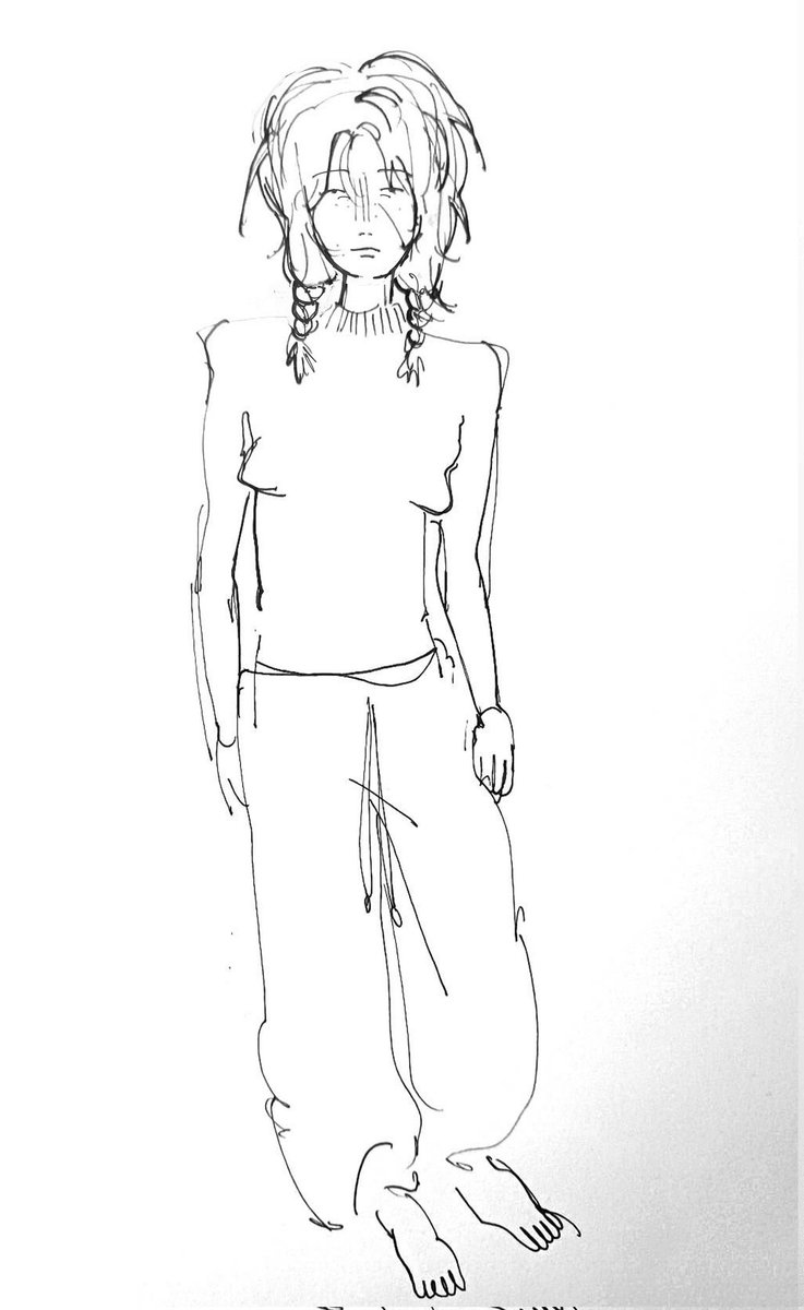 metkatynon's tweet photo. doodling trying to remember how to draw https://t.co/QhwlN7Ehb1