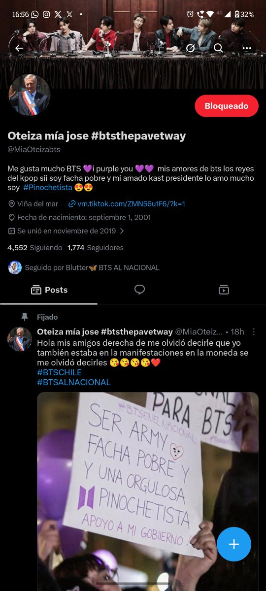 sayitapop's tweet photo. Yo no entiendo cómo esta weona sigue dando vueltas por acá https://t.co/OmonbhSxjc